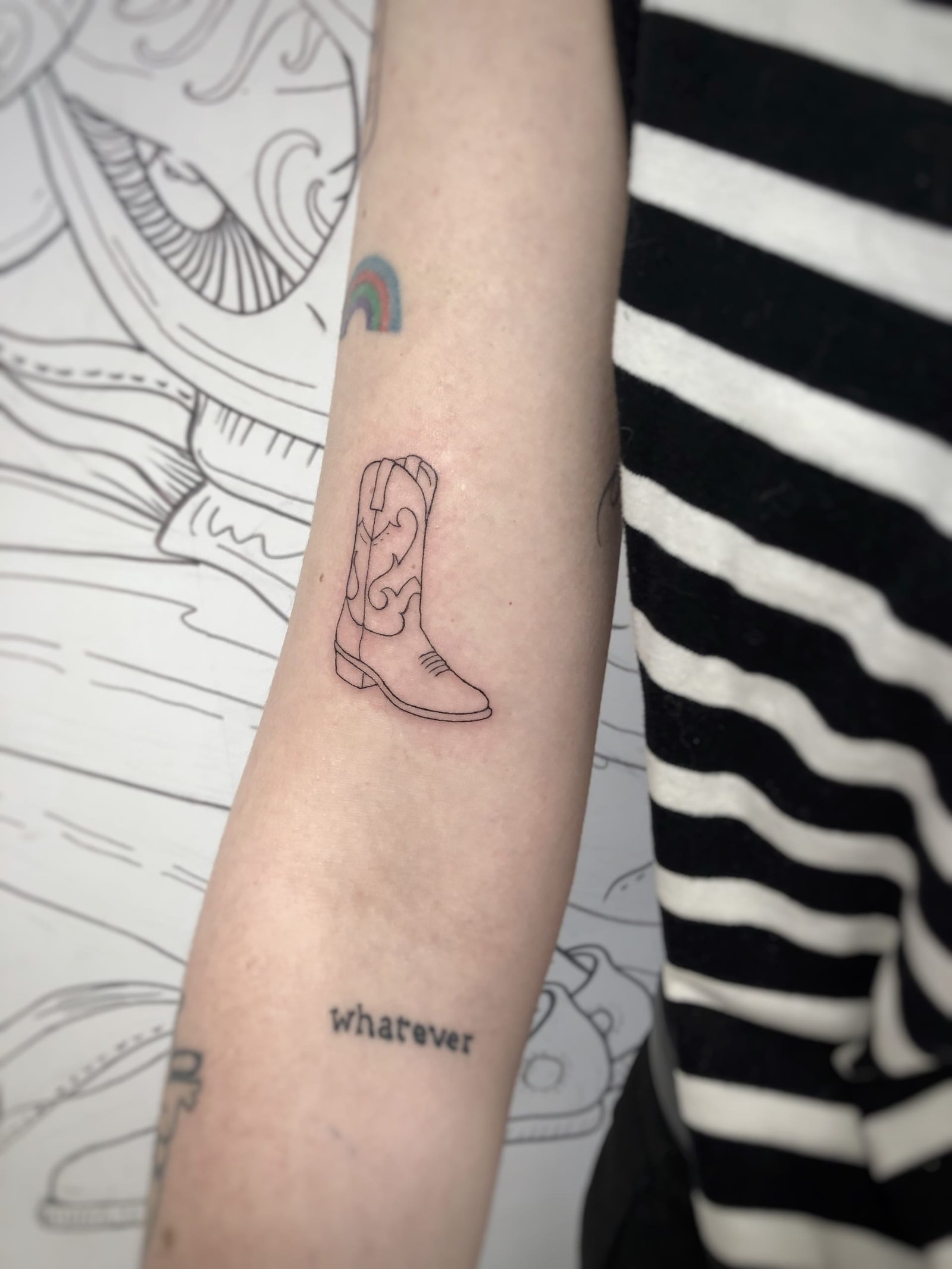 Mažos tatuiruotės — nuotrauka